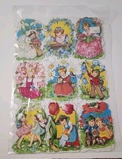 Pair OF 2 Vtg EAS 3088 Fairies