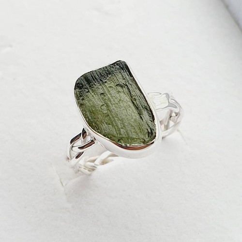 Big moldavite raw - big, wrapped
