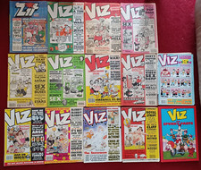 Collection Joblot of 13 Viz Magazines plus an annual the spunky parts