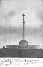 BR74290 lord wantage memorial cross locking downs    uk