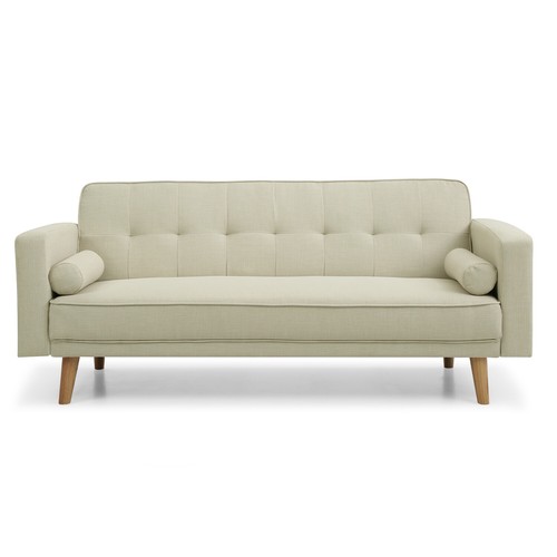 Seater sofa bed cream - 3,