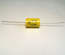 47uf 470nf 630v axial audio - 630v,