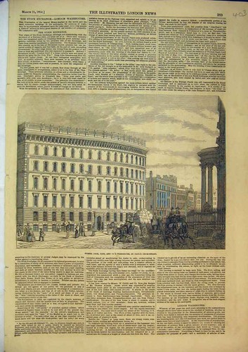 Old antique print 1854 - old, cook