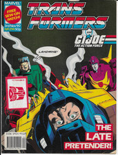 TRANSFORMERS (The) #294 Marvel UK Comics (Nov 1990) Used - Very Good + FREE GIFT