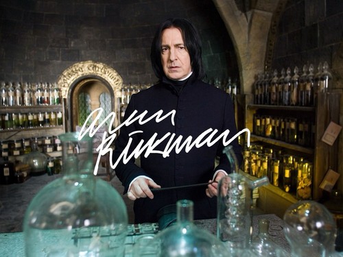 Alan rickman signed - alan,