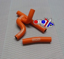 HOSE KIT KTM EXC250/300 08-11, SILICONE RADIATOR ORANGE, IROD 010073