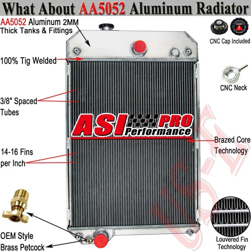 Row radiator fit - radiator, 1997-2004