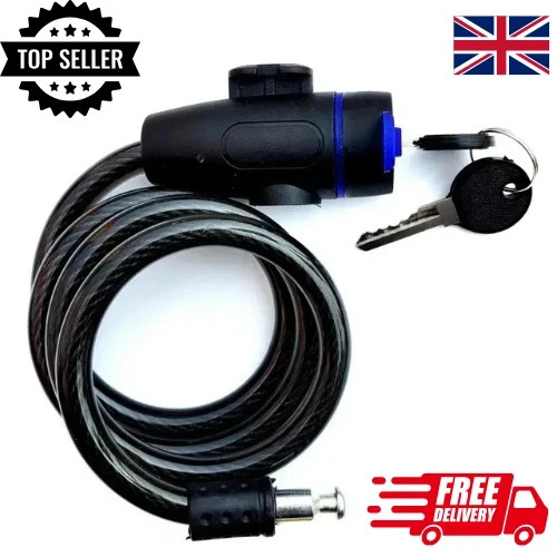Heavy duty bike lock with - duty,