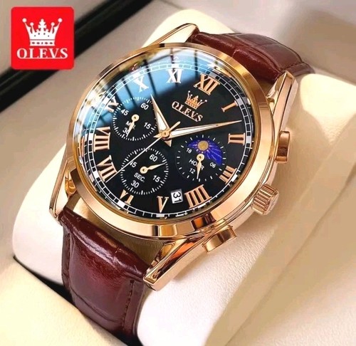 Olevs luxury mens leather - olevs,