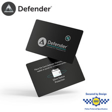 Card Defender Diamond - 2 Pack - RFID Blocking Credit Card - Police Accredited
