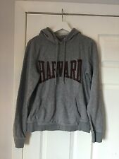 H&M mens grey Harvard slogan