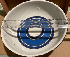 Vtg MCM Stonehenge Midwinter MOON 9”Round Serving Bowl; Mint