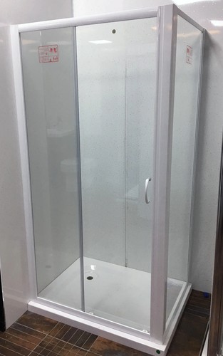 Homebrand 1000mm white sliding - homebrand,