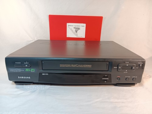 Samsung vr8705 vcr vhs hifi - vr8705, vcr/vhs