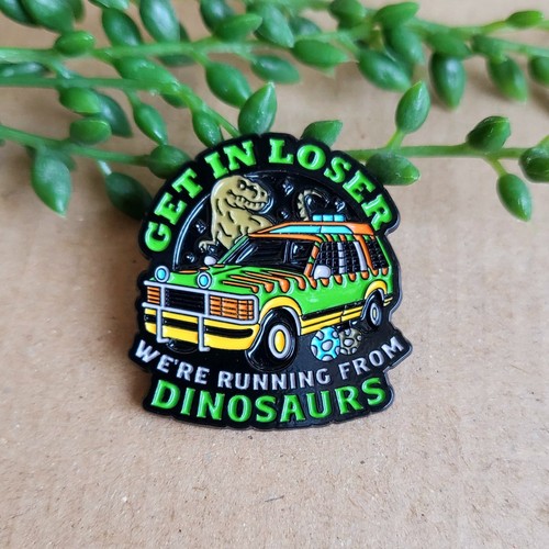 Jurassic park enamel - park, badge