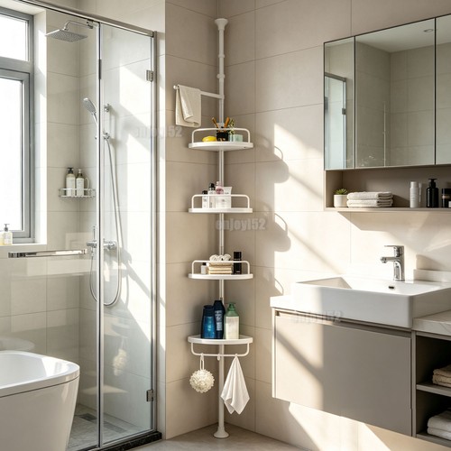 4tier telescopic bathroom wall - telescopic,