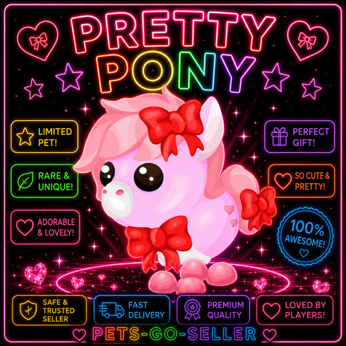 Pretty pony adopt - pretty, cheap)