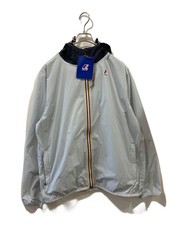K-WAY CLAUDE nylon jacket Size: L Gray Men K004BD0