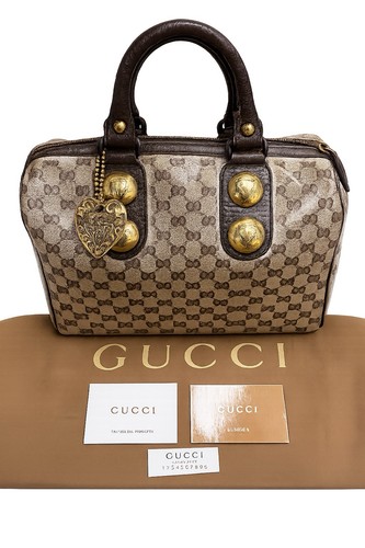 Gucci monogram babouska boston - babouska,