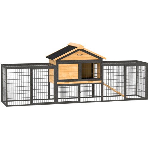 Rabbit hutch outdoor with - hutch,