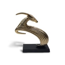 Gold Bronze Aluminium Antelope