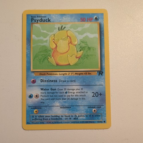Psyduck team rocket 82 - team,