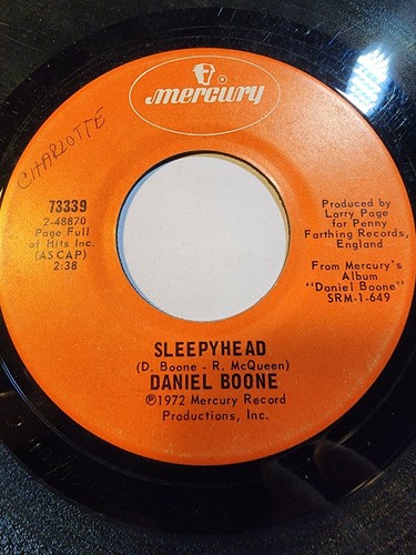 Daniel boone sleepyhead - daniel,