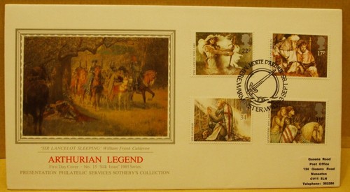 1985 silk first day cover - silk,