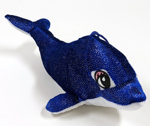 Imports blue dolphin plush - imports,