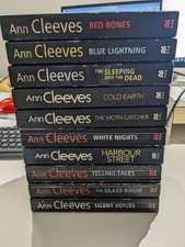 10 x Ann Cleeves Books -