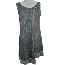Gray Sleeveless Mini Dress