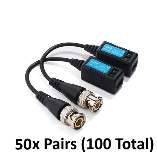 100x cctv video - cctv, balun