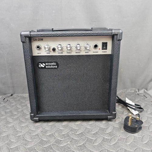 Acoustic solutions 20w - acoustic,