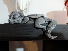 Mini Sleeping Dragon Figurine