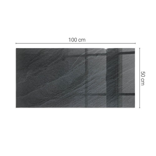 Strong and safe glass hearth - safe,