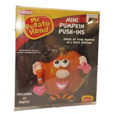 Halloween Mr Potato Head Mini Pumpkin Push In Witch Costume 12 Parts NIB