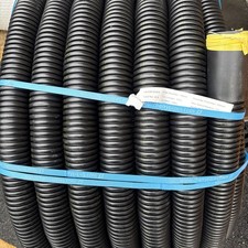 50m UNDERGROUND ELECTRIC CABLE HDPE TWINWALL FLEXIBLE DUCT 50mm / 63mm