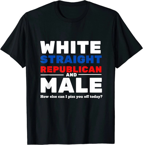 White straight republican - republican, male