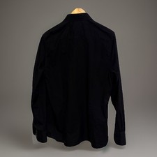 MENS NICOLE FARHI L/S SLIM FIT DESIGNER  SHIRT | BLACK | XL 