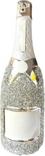 Sparkly Silver Crushed Diamond
