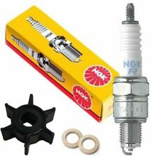SERVICE PARTS Kit for 2.5HP Suzuki DF2.5 Outboard Impeller Spark Plug Oils 06<