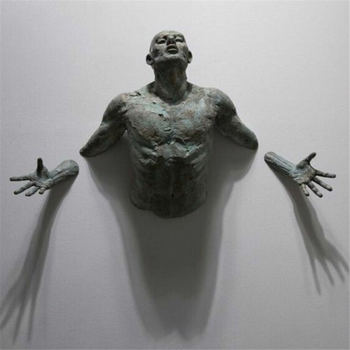 Imitation copper through - imitation, 3d