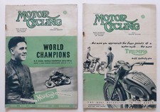 2 x Motor Cycling Magazine