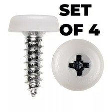 SET OF 4 Number Plate Screws