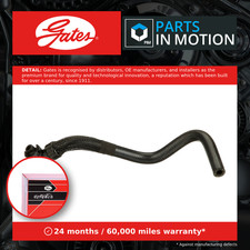 Heater Hose fits VAUXHALL CORSA D 1.2 09 to 14 Coolant Gates 1336027 1337868 New