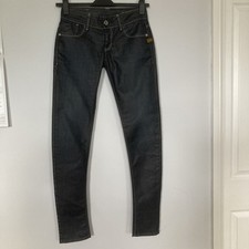 G star 3301 slim waxed blue