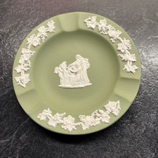Vtg Wedgewood Green Jasperware