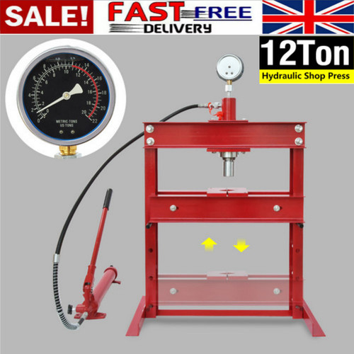Ton hydraulic shop press - ton,