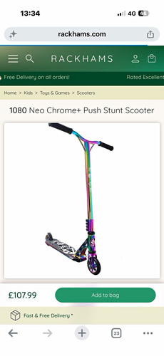 1080 neo chrome - 1080, scooter