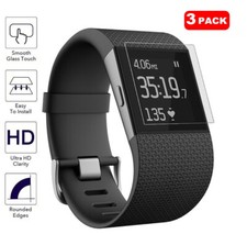 For Fitbit Surge Smart Watch 3 x Tempered Glass Screen Protector
